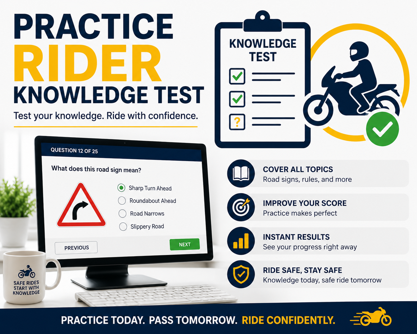 Practice Rider Knowledge Test